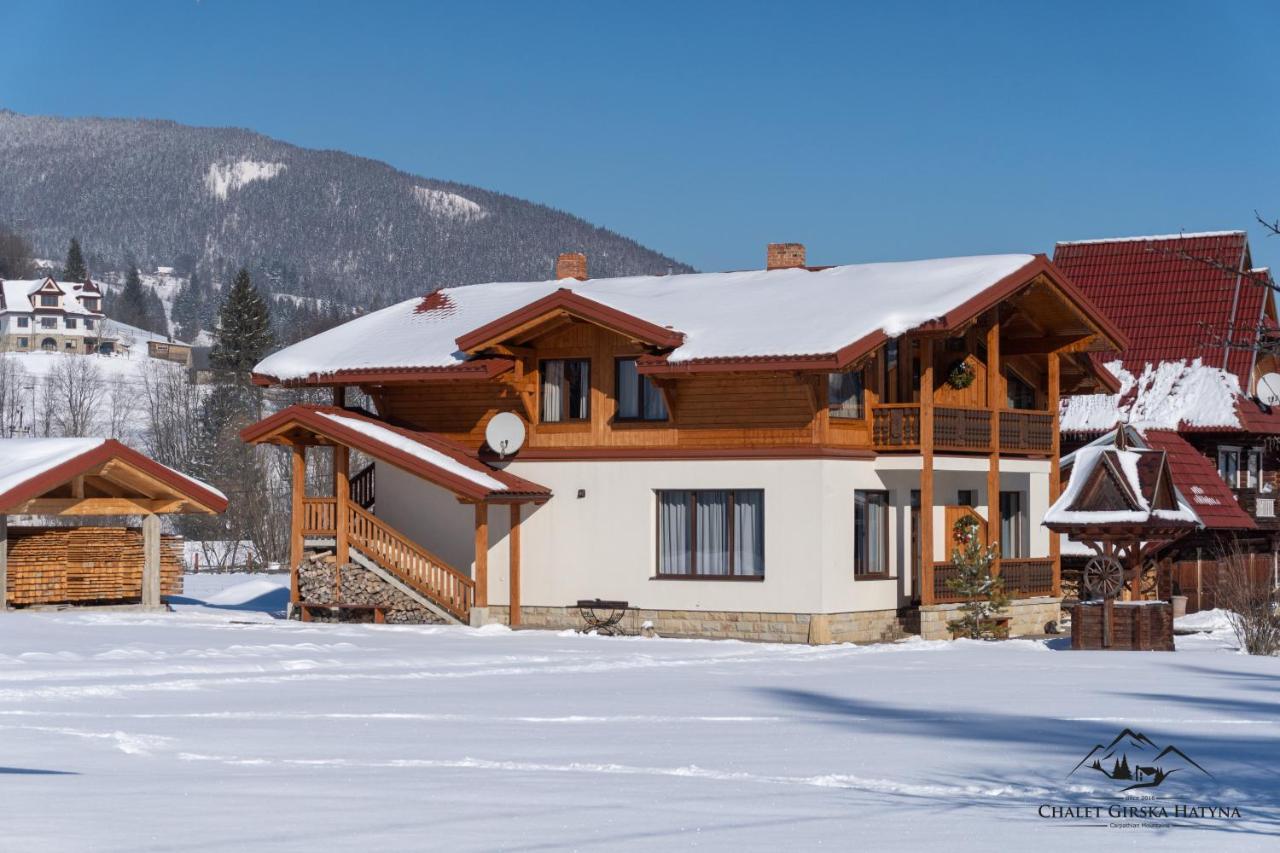 Apartments Chalet Girska Hatyna Vorokhta Eksteriør billede
