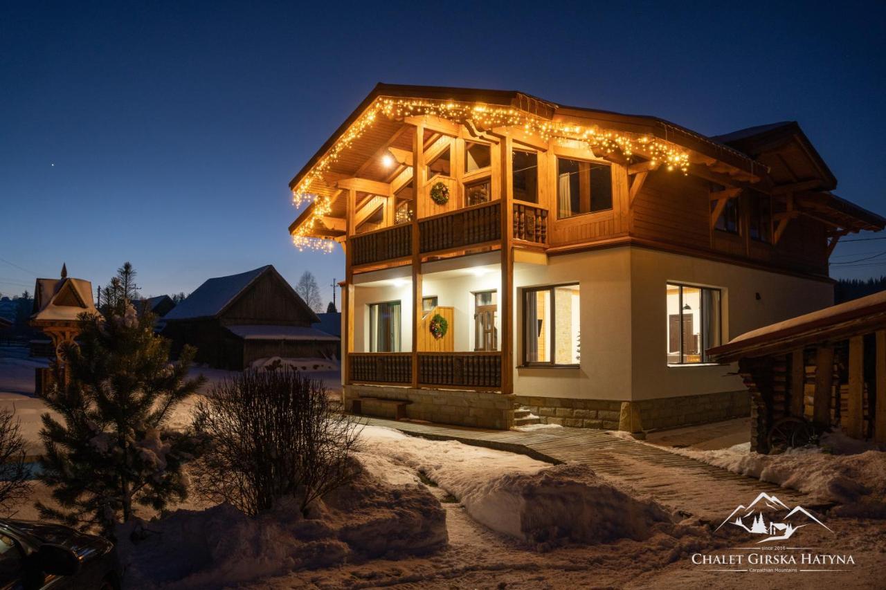 Apartments Chalet Girska Hatyna Vorokhta Eksteriør billede